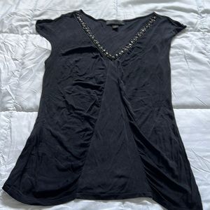 Express rhinestone embellished shirt